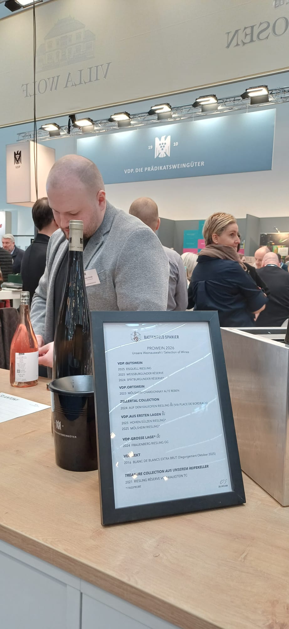 Battenfeld Spanier ProWein 2026 와인 리스트