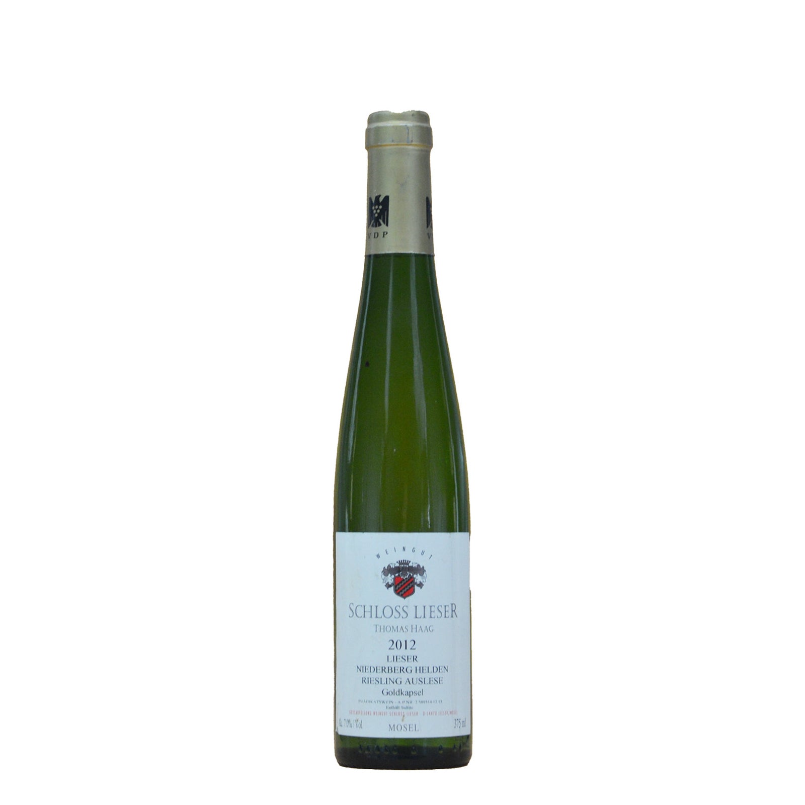 슐로스 리저 토마스 하그 니더베르크 헬덴 리슬링 아우스레제 골트카프젤 2012 (375ml)