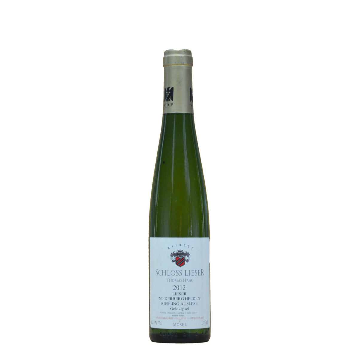 슐로스 리저 토마스 하그 니더베르크 헬덴 리슬링 아우스레제 골트카프젤 2012 (375ml)