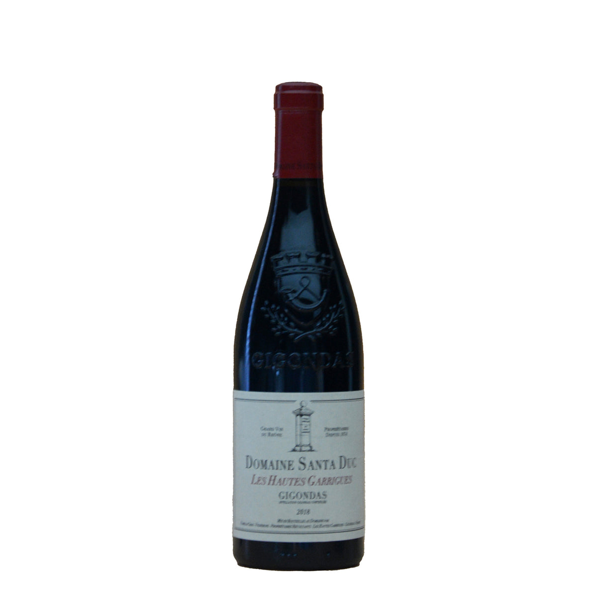 도멘 산타 뒤크 지공다스 레 오트 가리그 2018