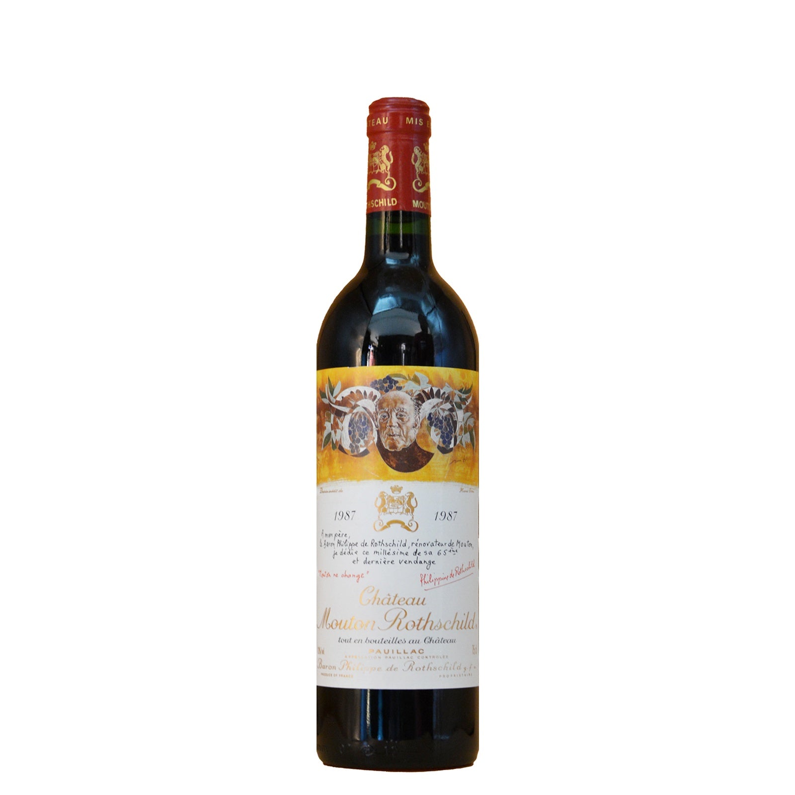 샤토 무통 로칠드 1er 크뤼 클라쎄 1987