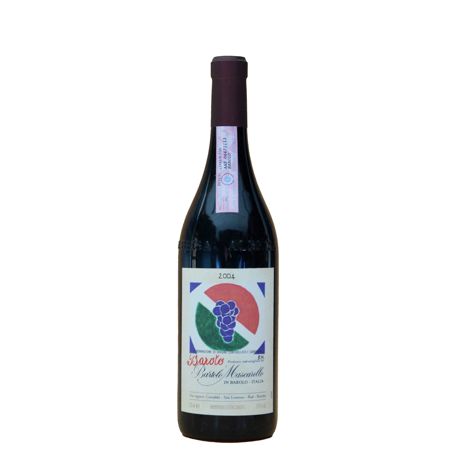바르톨로 마스카렐로 아티스트 라벨 바롤로 2004
